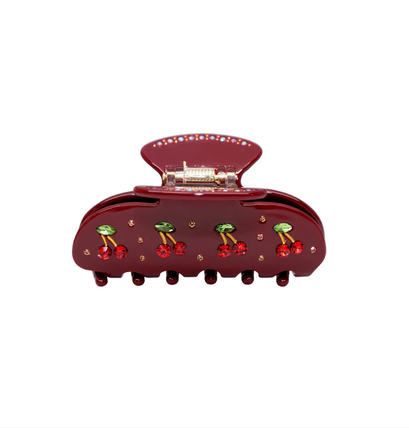 Sweetheart Clip in Bordeaux Cherry Pie