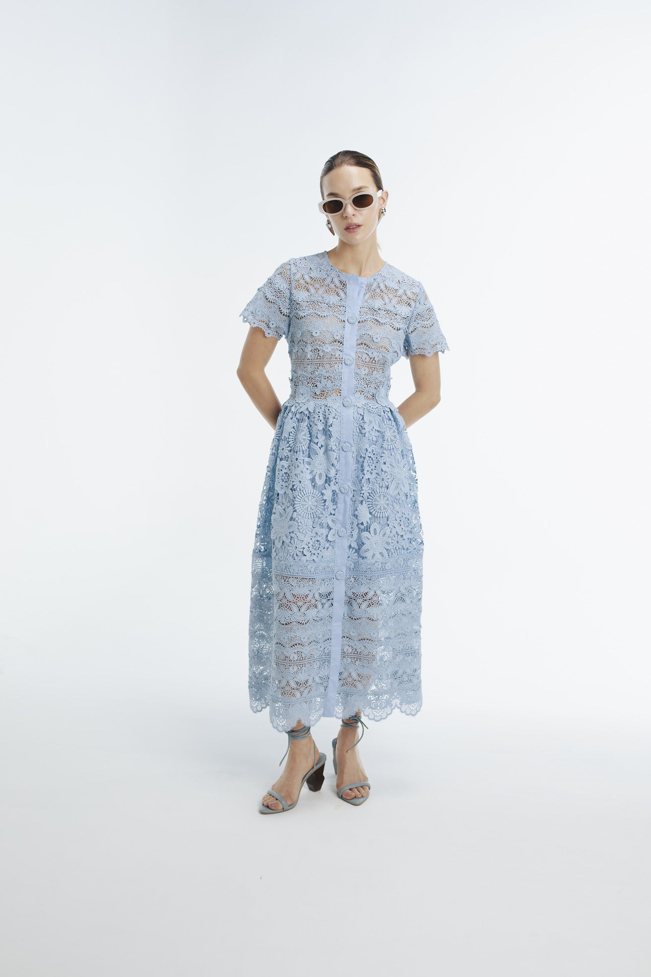 Hibiscus Midi Dress