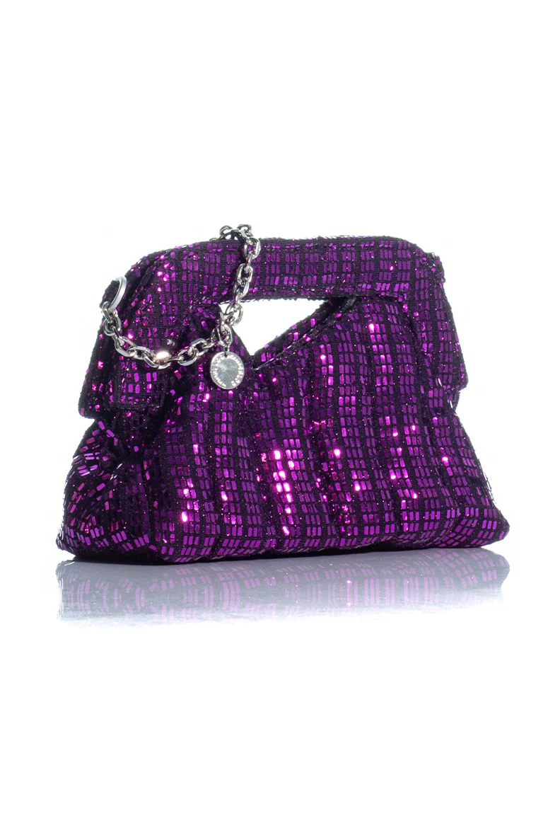 Kooreloo The Mini Mediterraneo Clutch Fuchsia