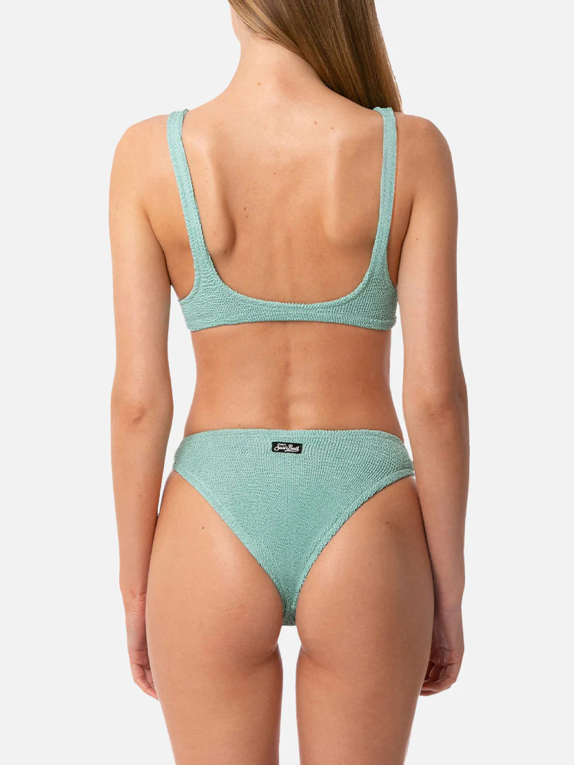 Crinkle 53 Green Bikini S/M