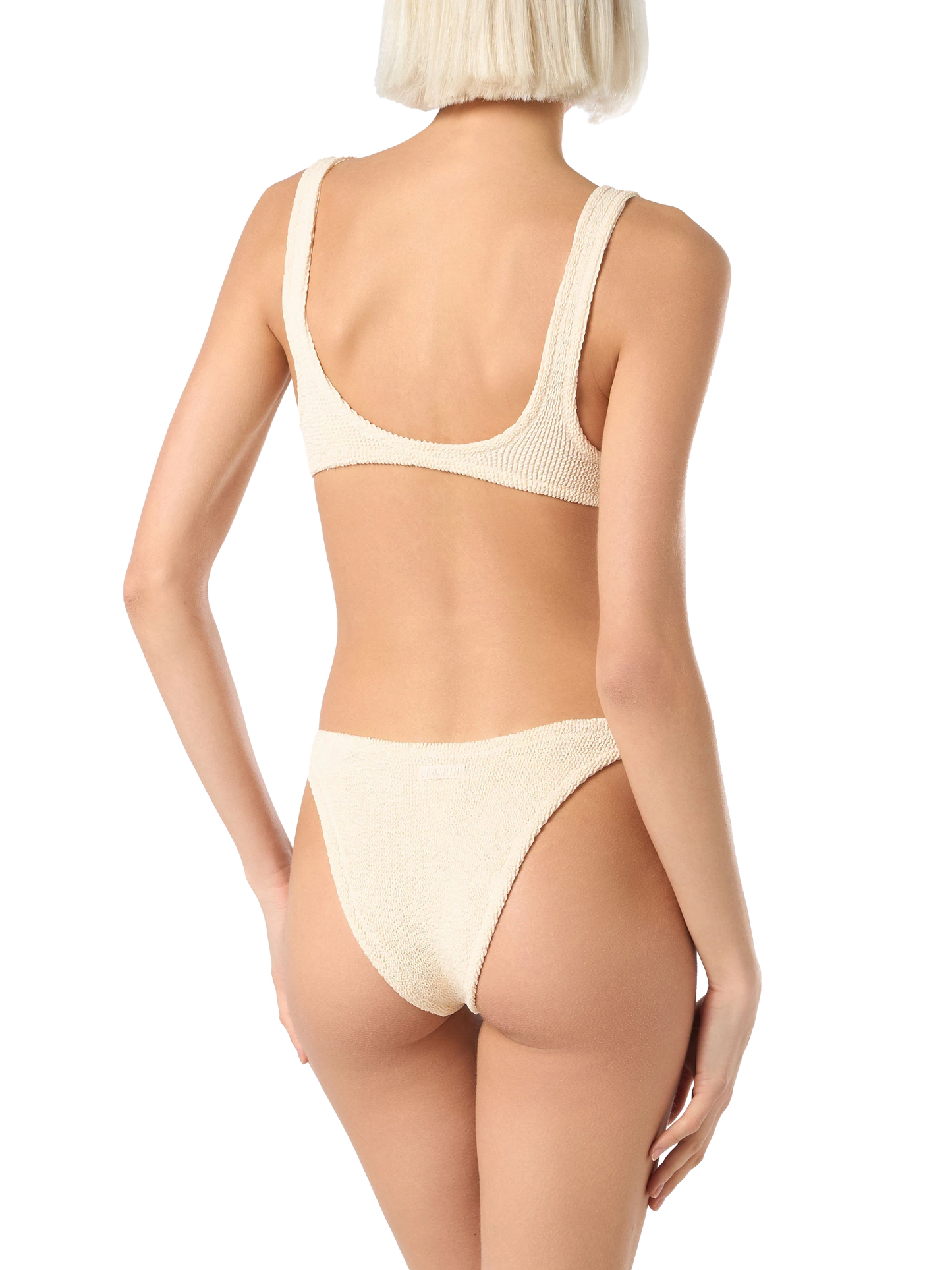 Crinkle 11 Cream Bikini S/M
