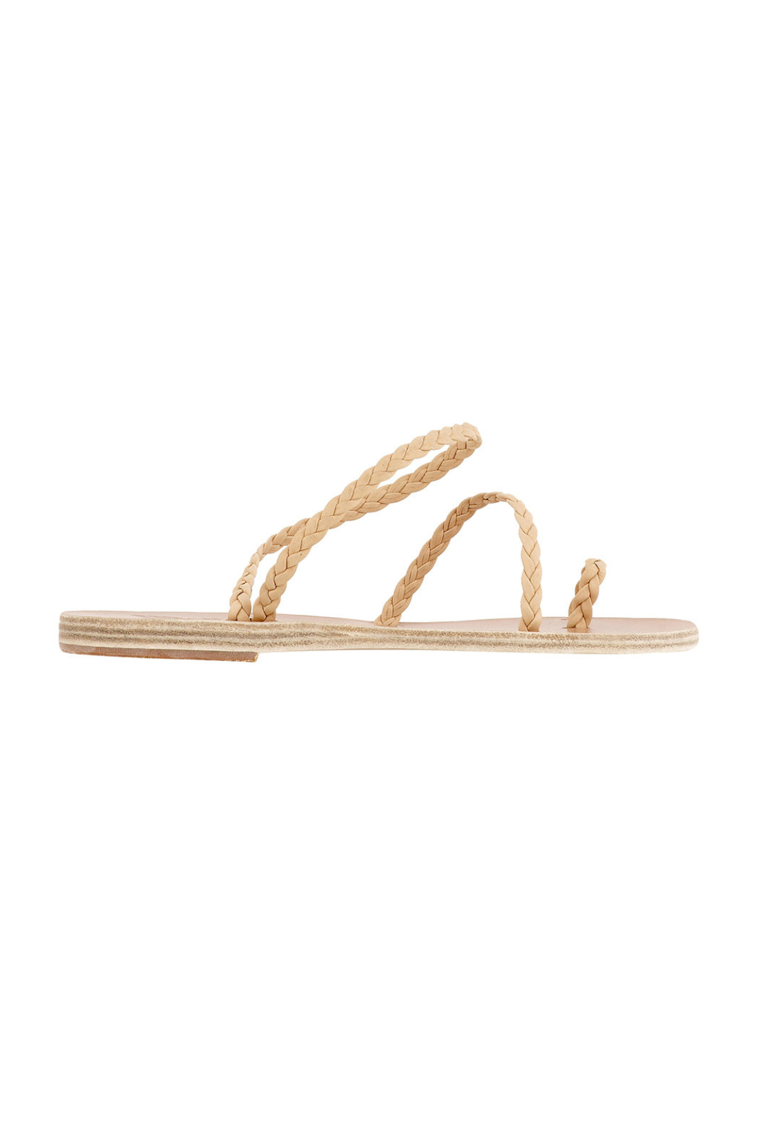 Eleftheria Beige Leather Sandal