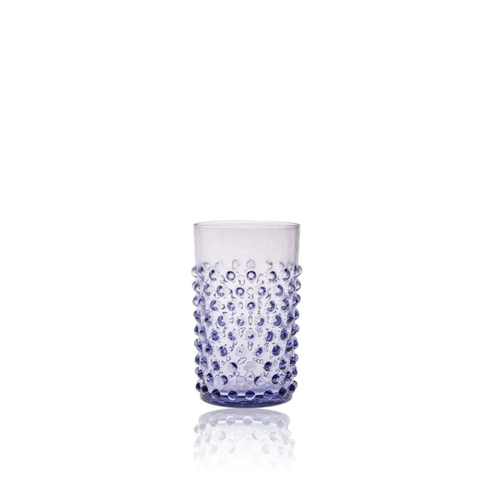 LAVENDER HOBNAIL TUMBLERS (Set of 6)