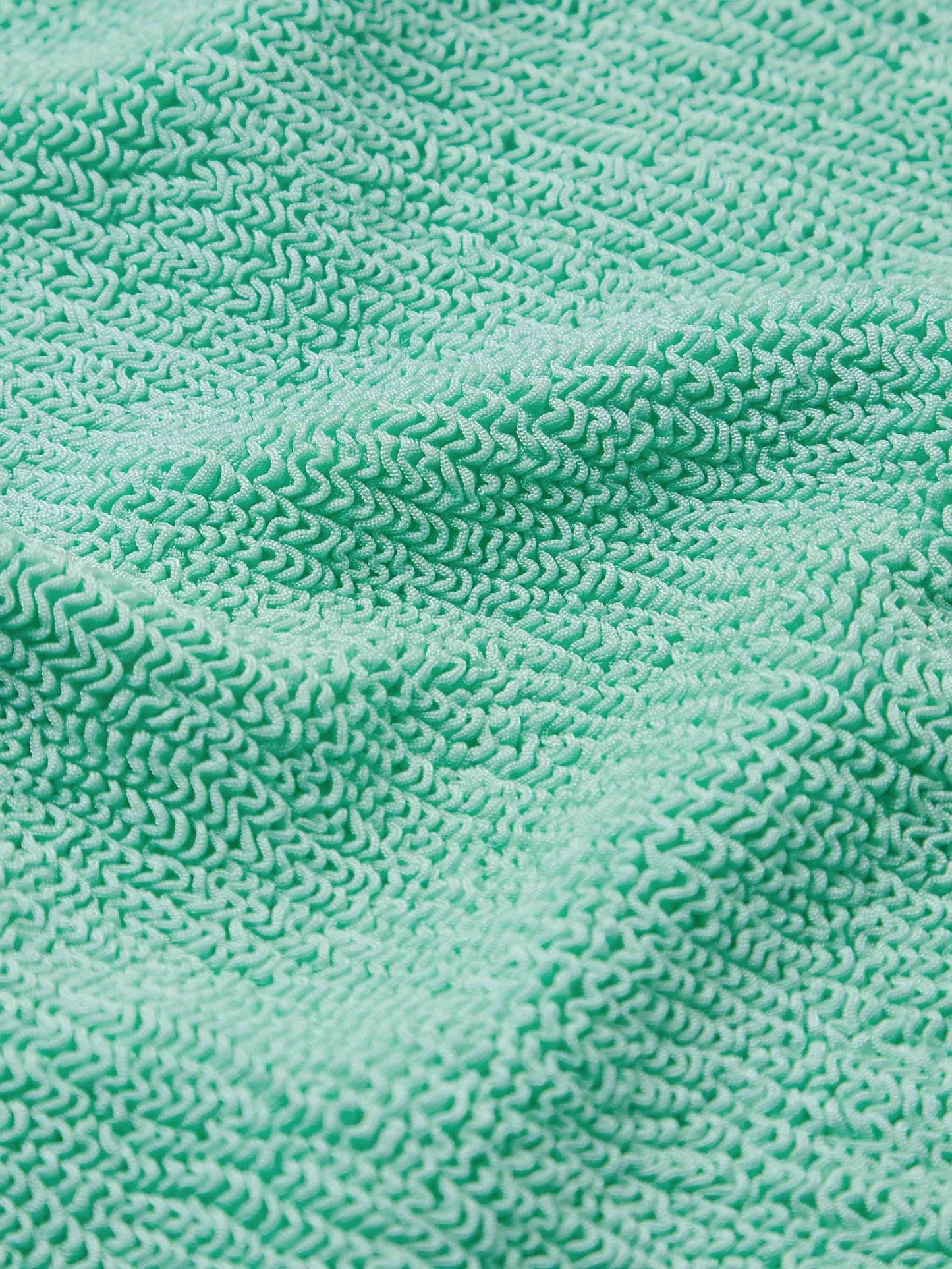 Square Neck Swim Metallic Mint