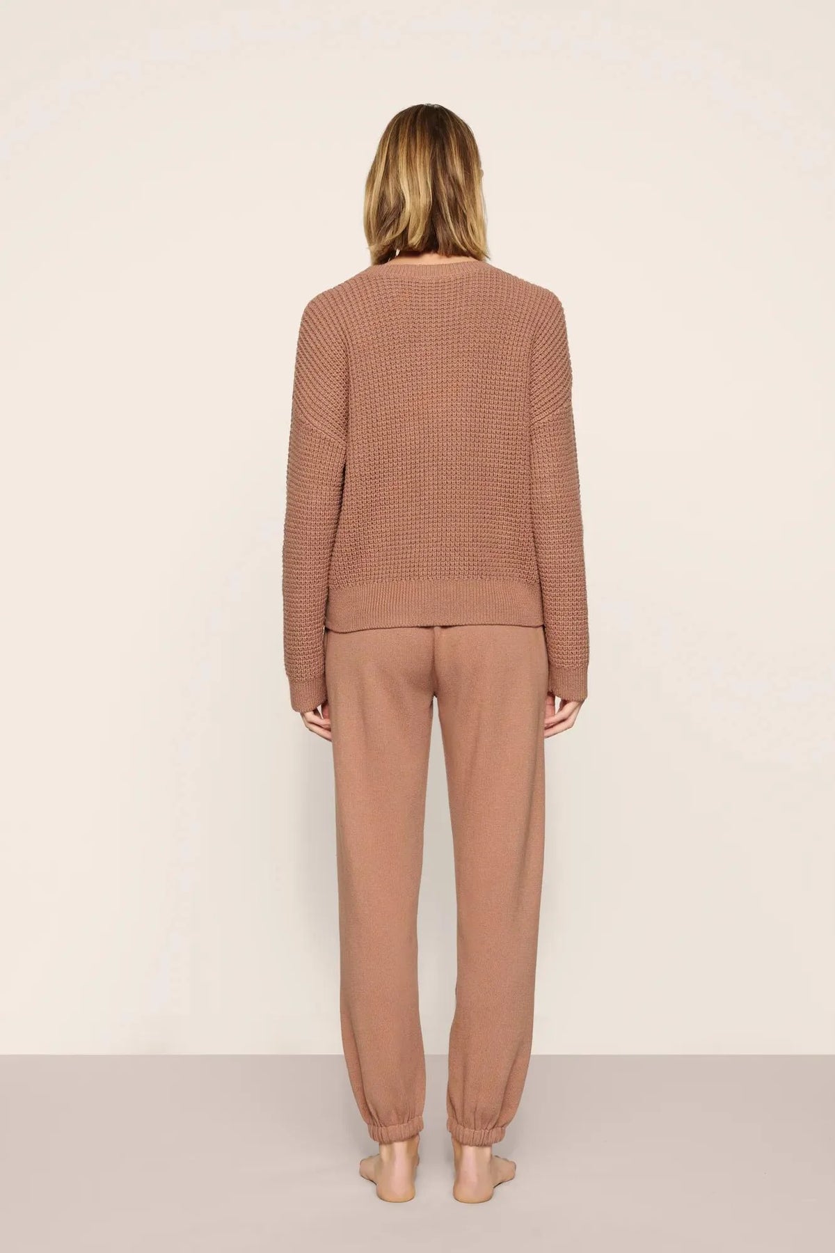 Recycled Sweater Cropped Crew
