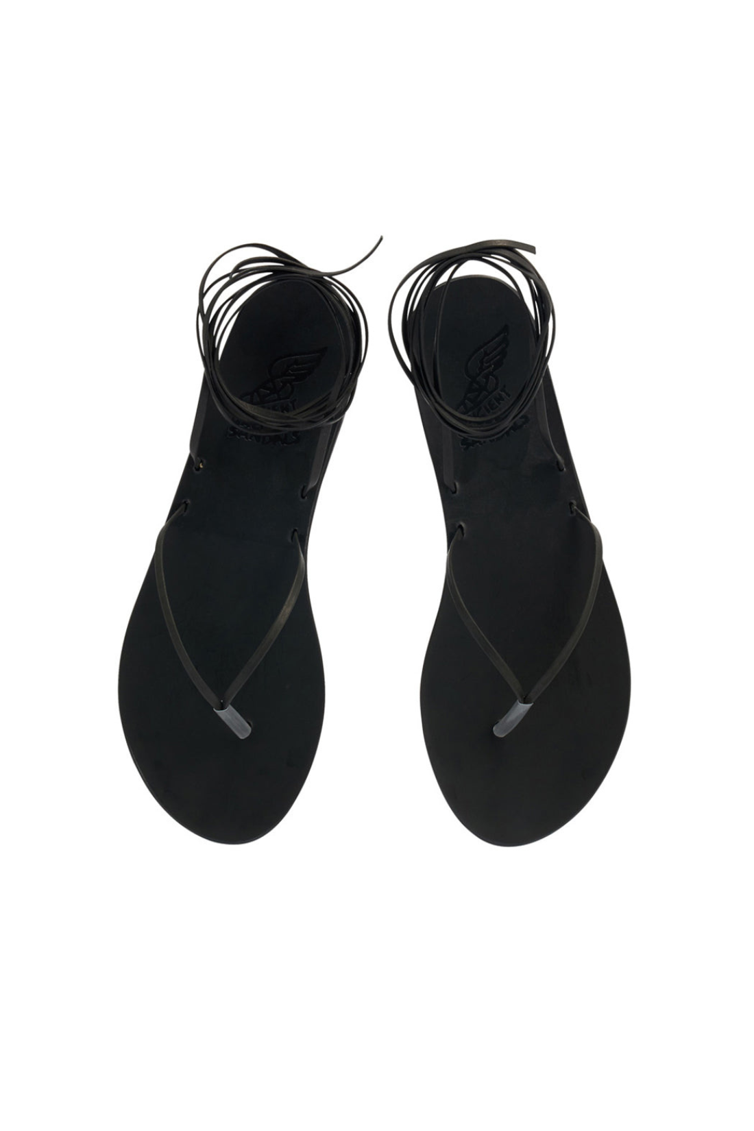 Celia Black Leather Sandal