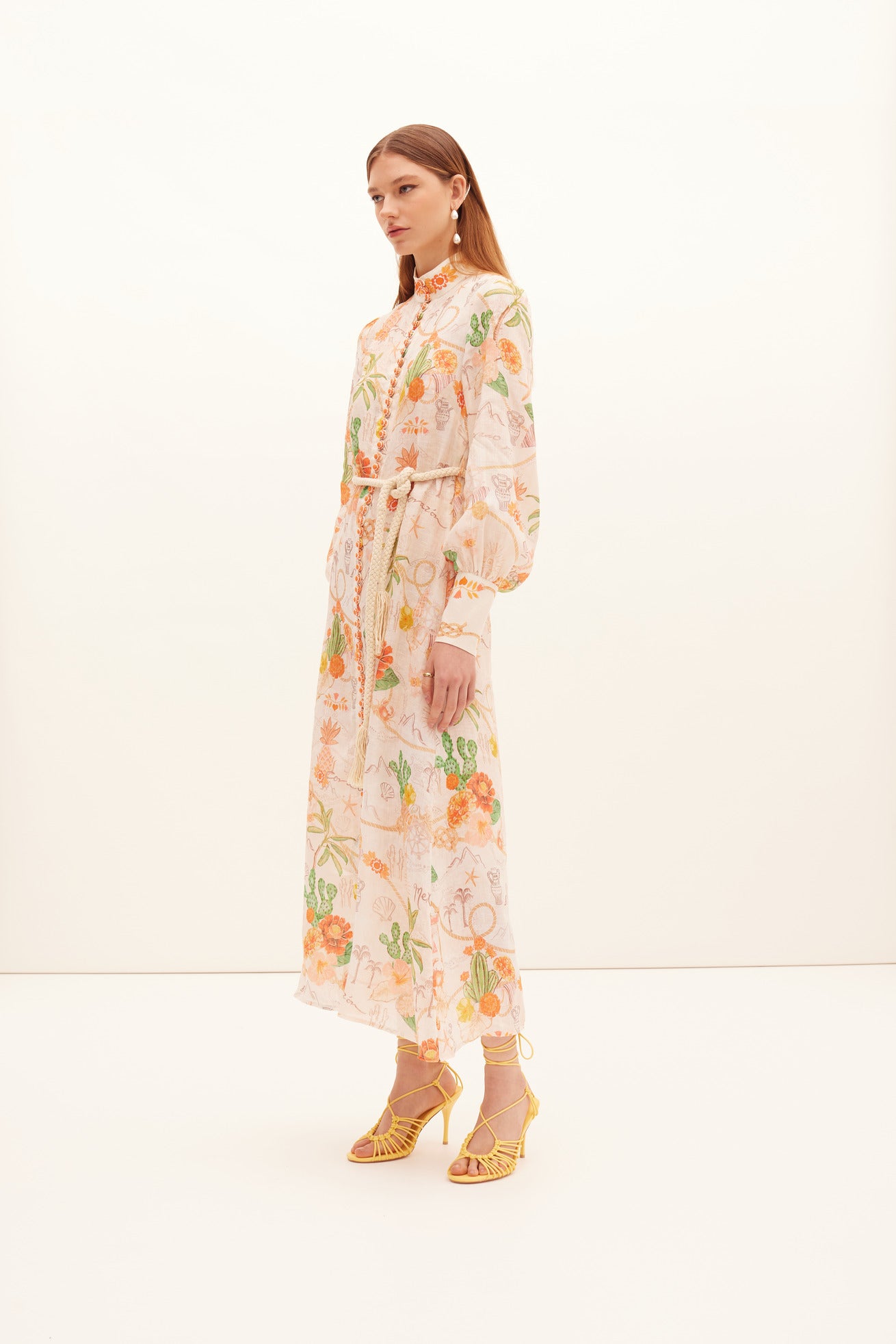 Tacaná Button Dress