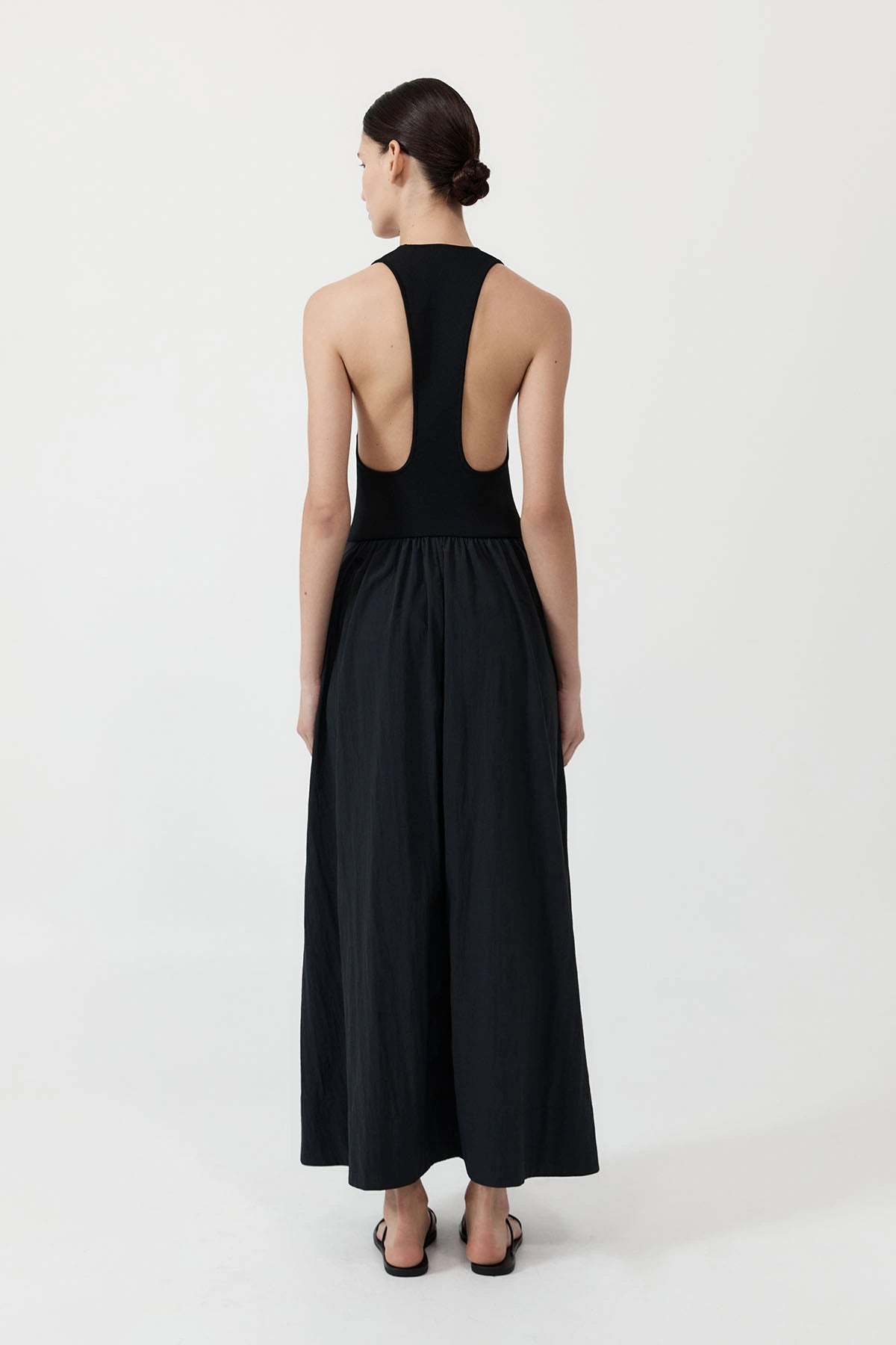 Plunge Neck Dress
