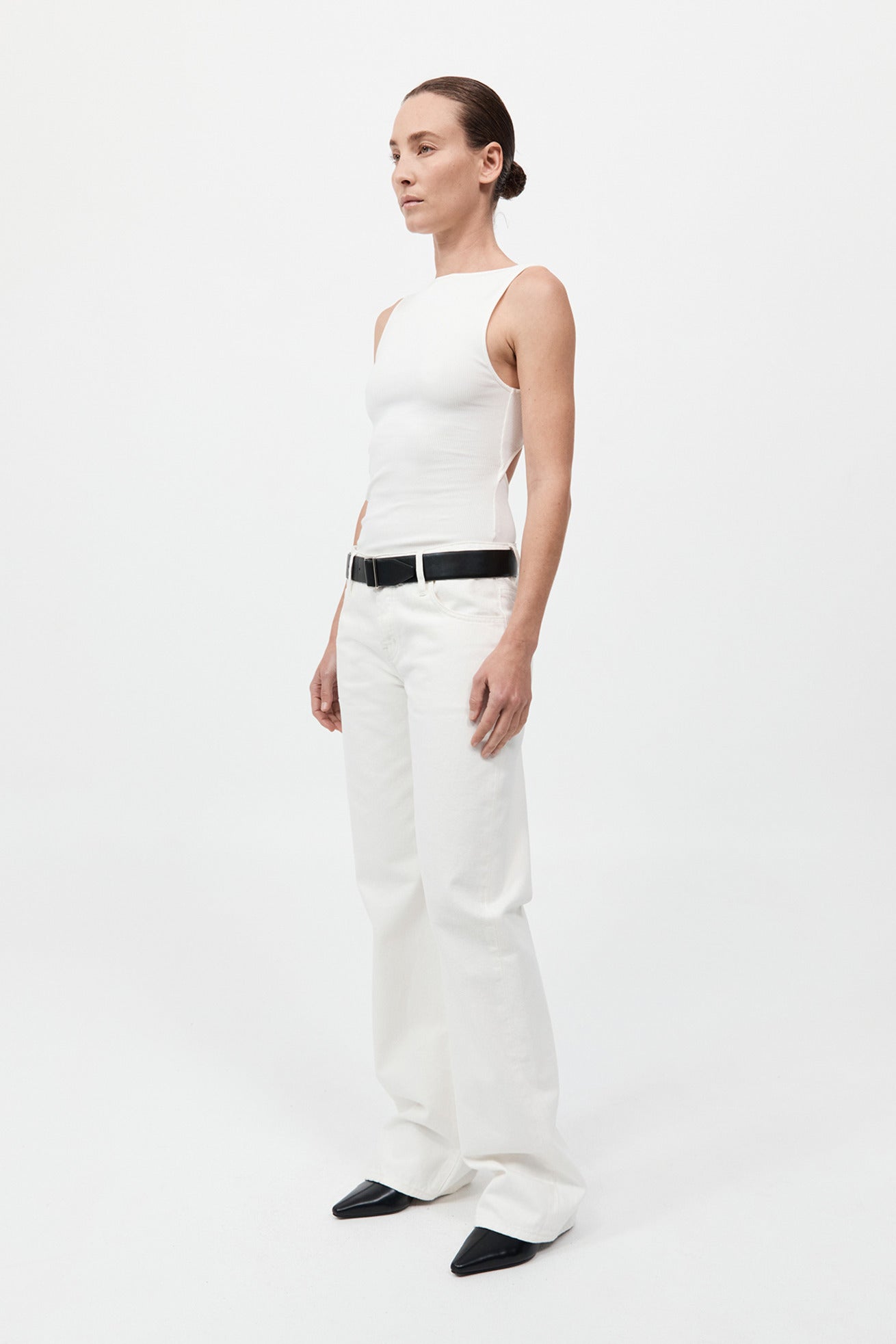 Rib Bateau Cut Out Top