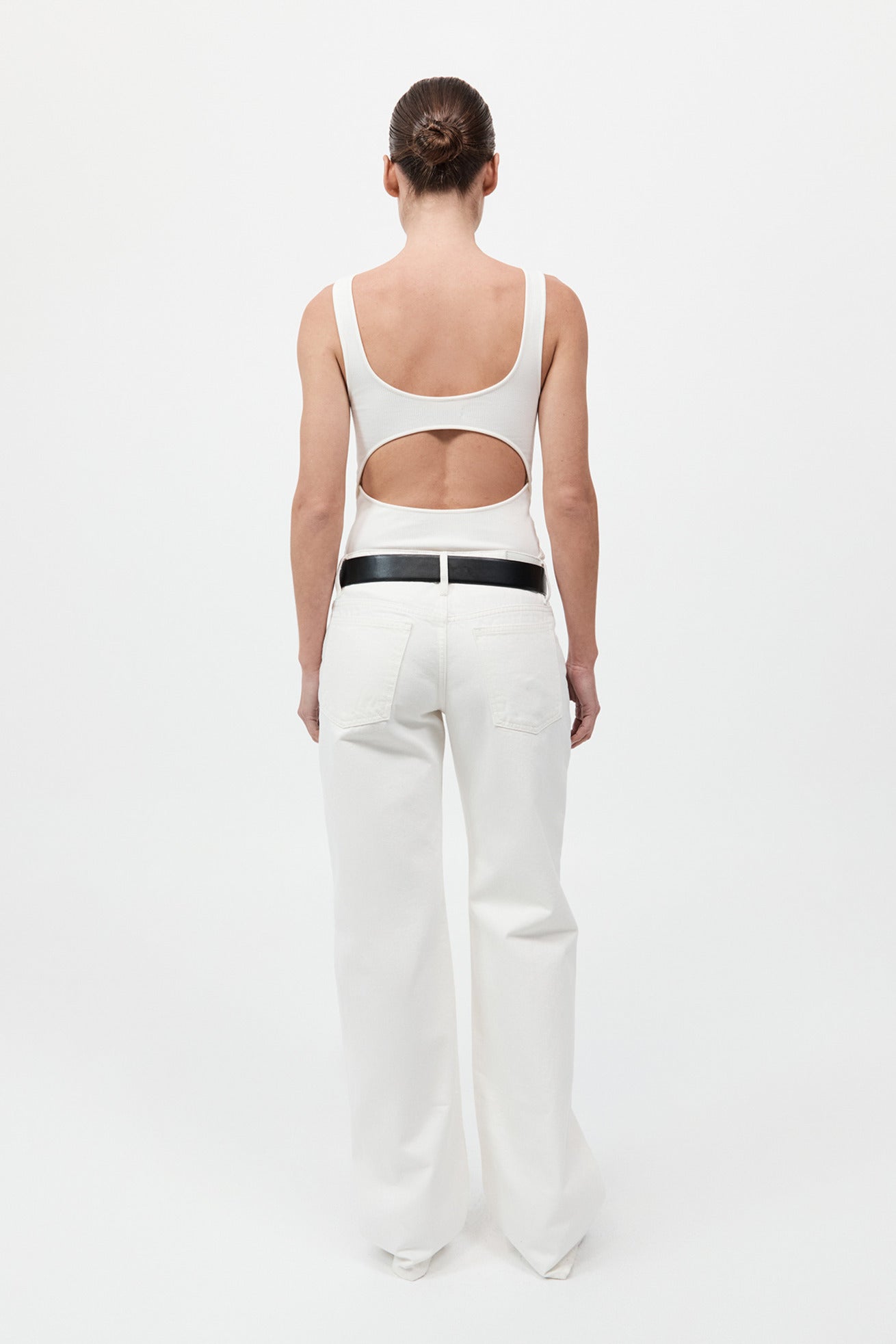Rib Bateau Cut Out Top