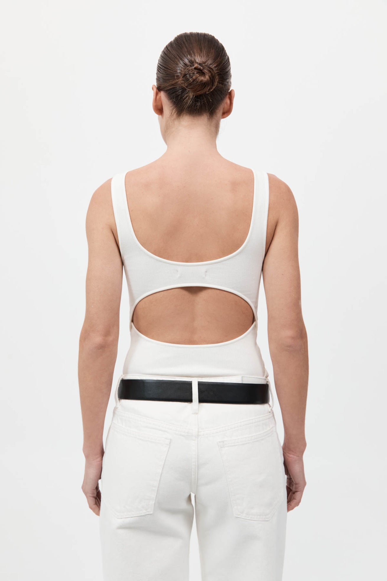 Rib Bateau Cut Out Top