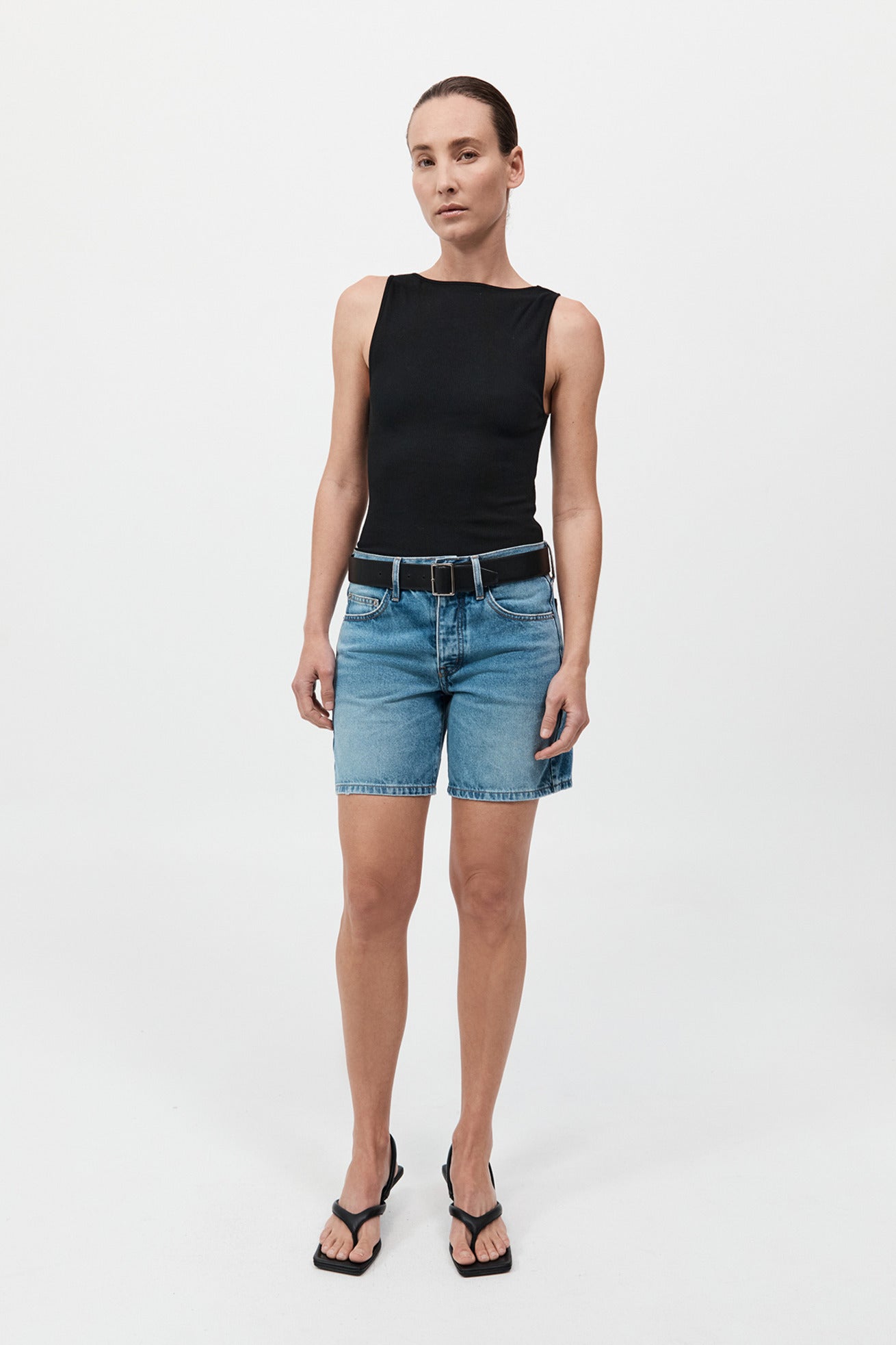 Rib Bateau Cut Out Top