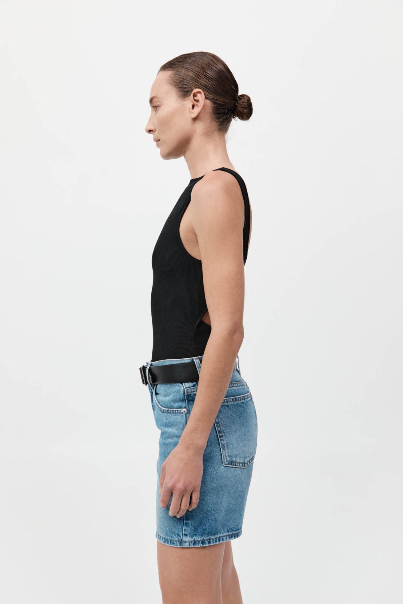 Rib Bateau Cut Out Top