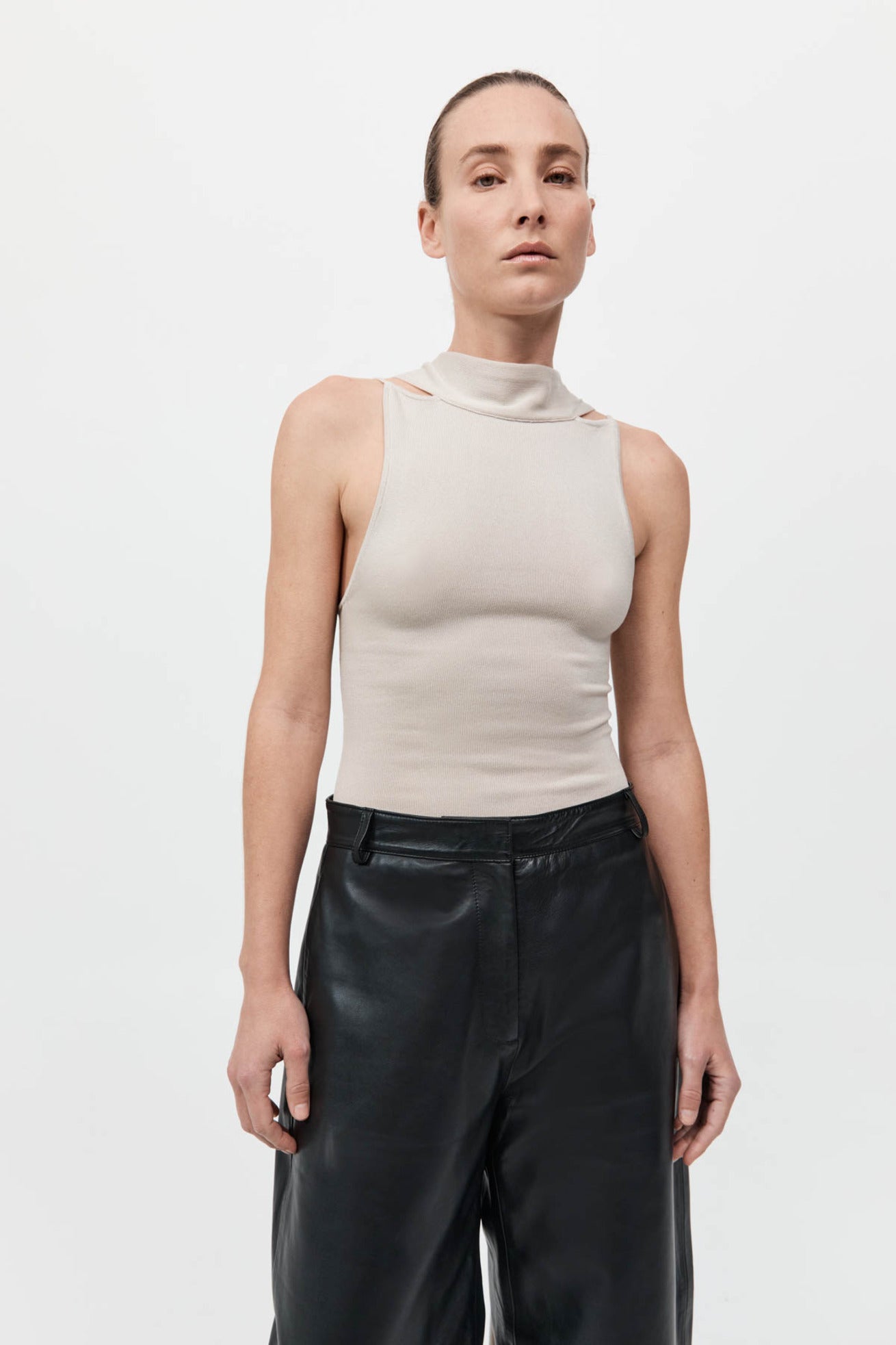 Knit Scarf Top