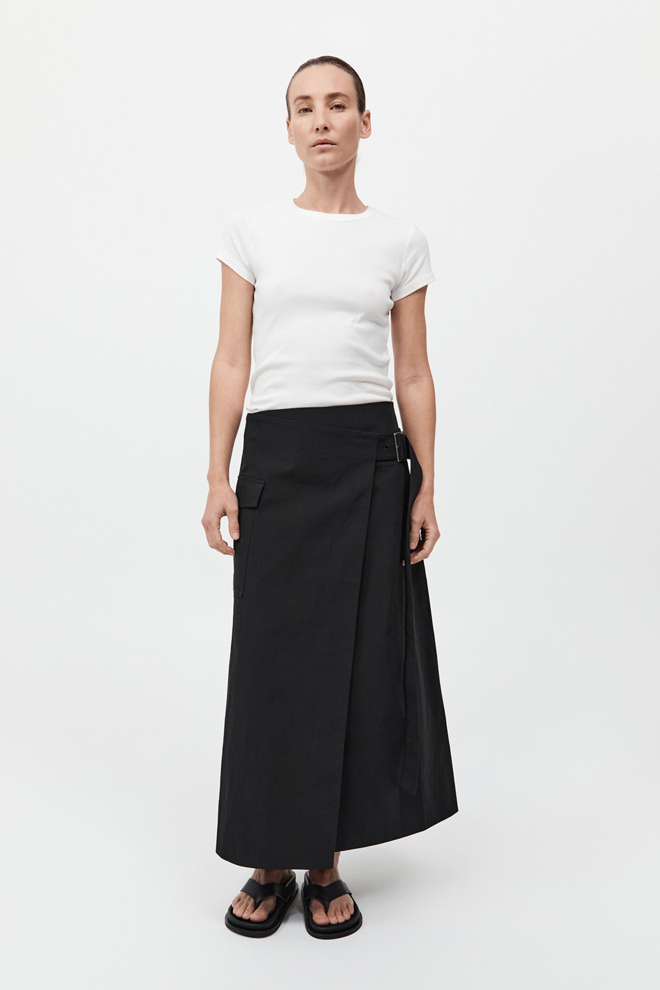 Utility Wrap Skirt