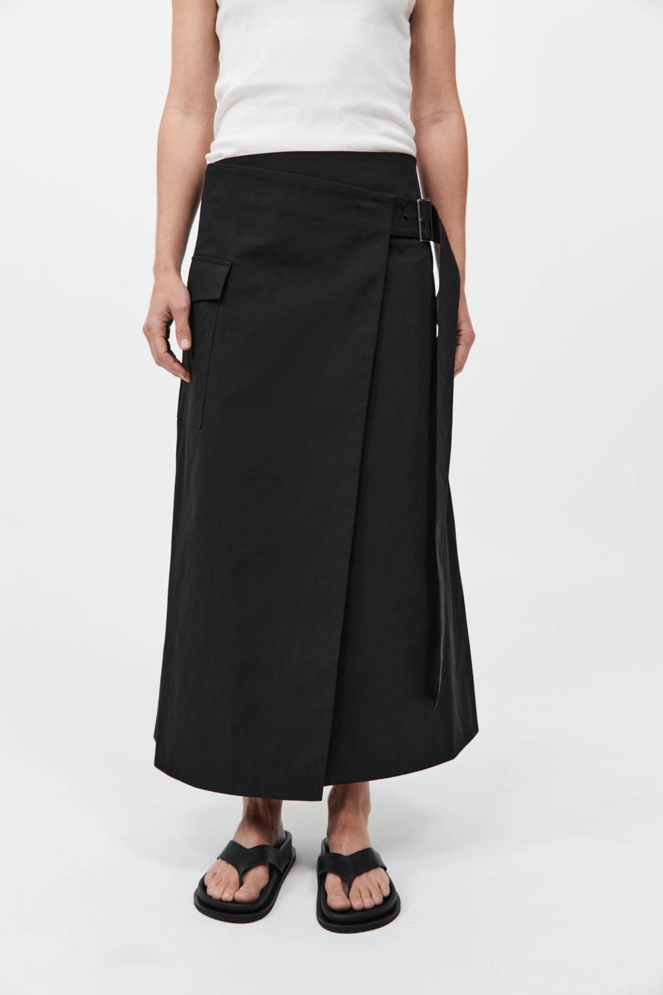 Utility Wrap Skirt