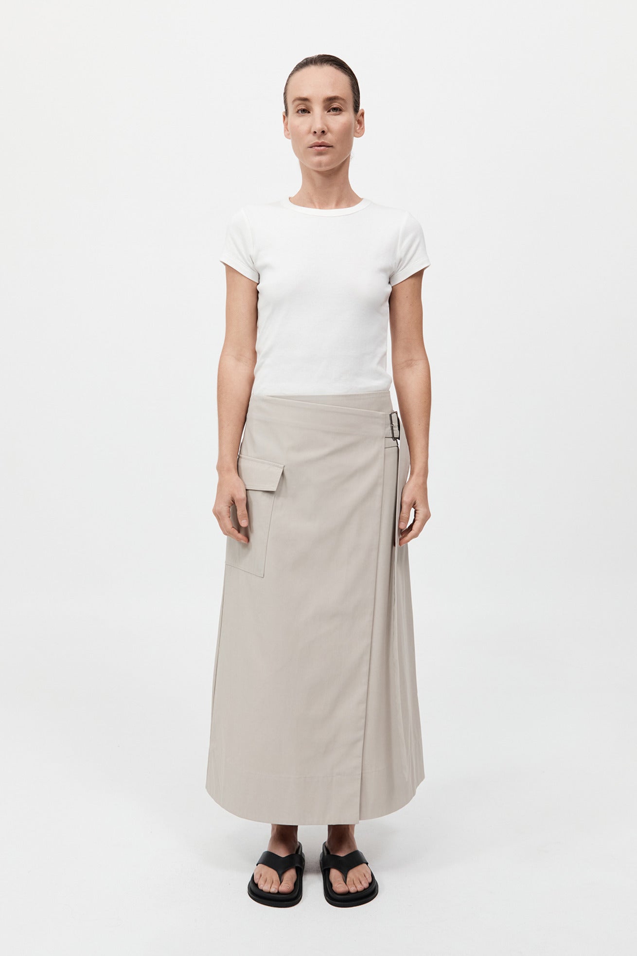 Utility Wrap Skirt