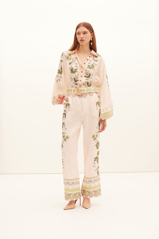 Baja Collared Blouse