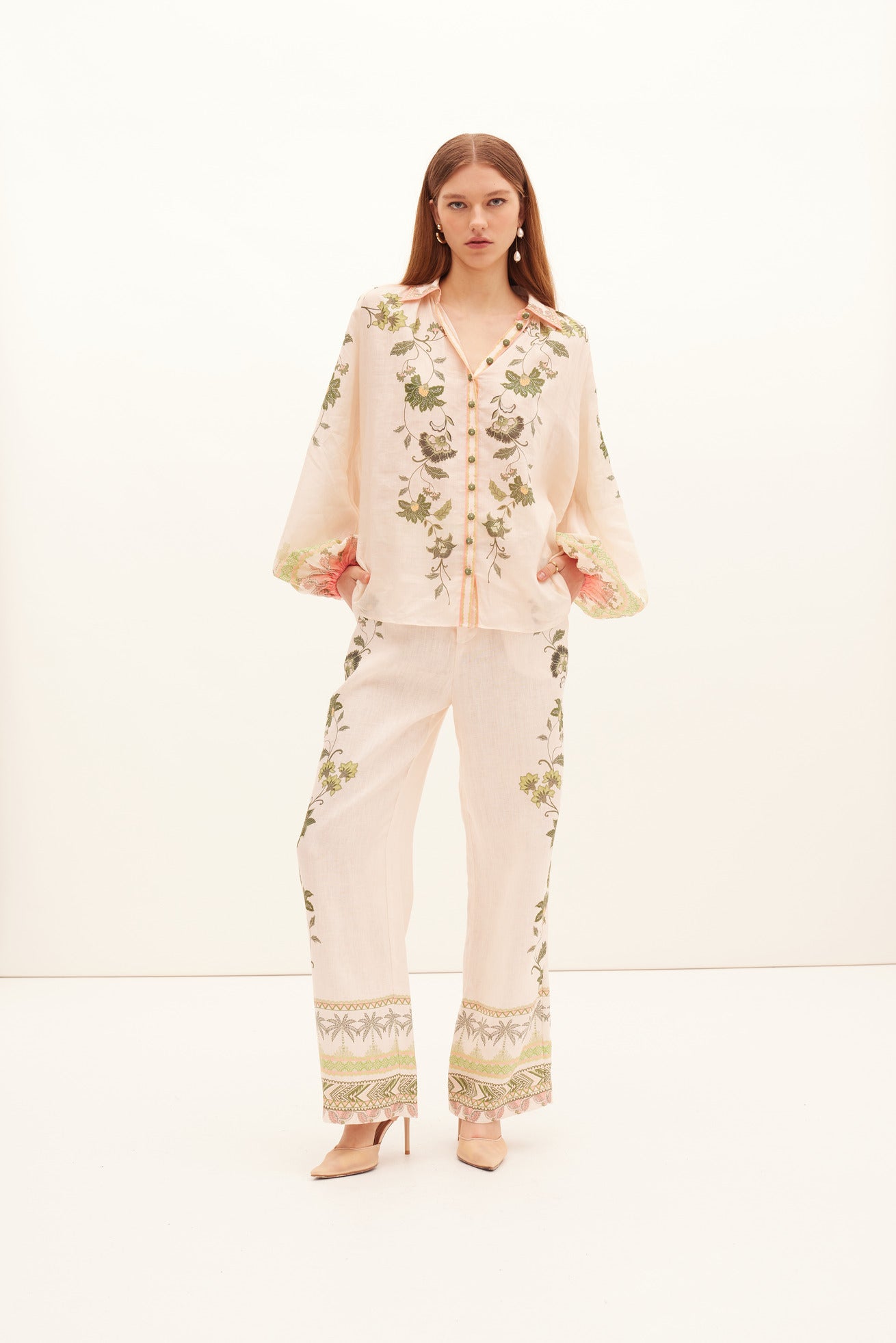 Baja Collared Blouse