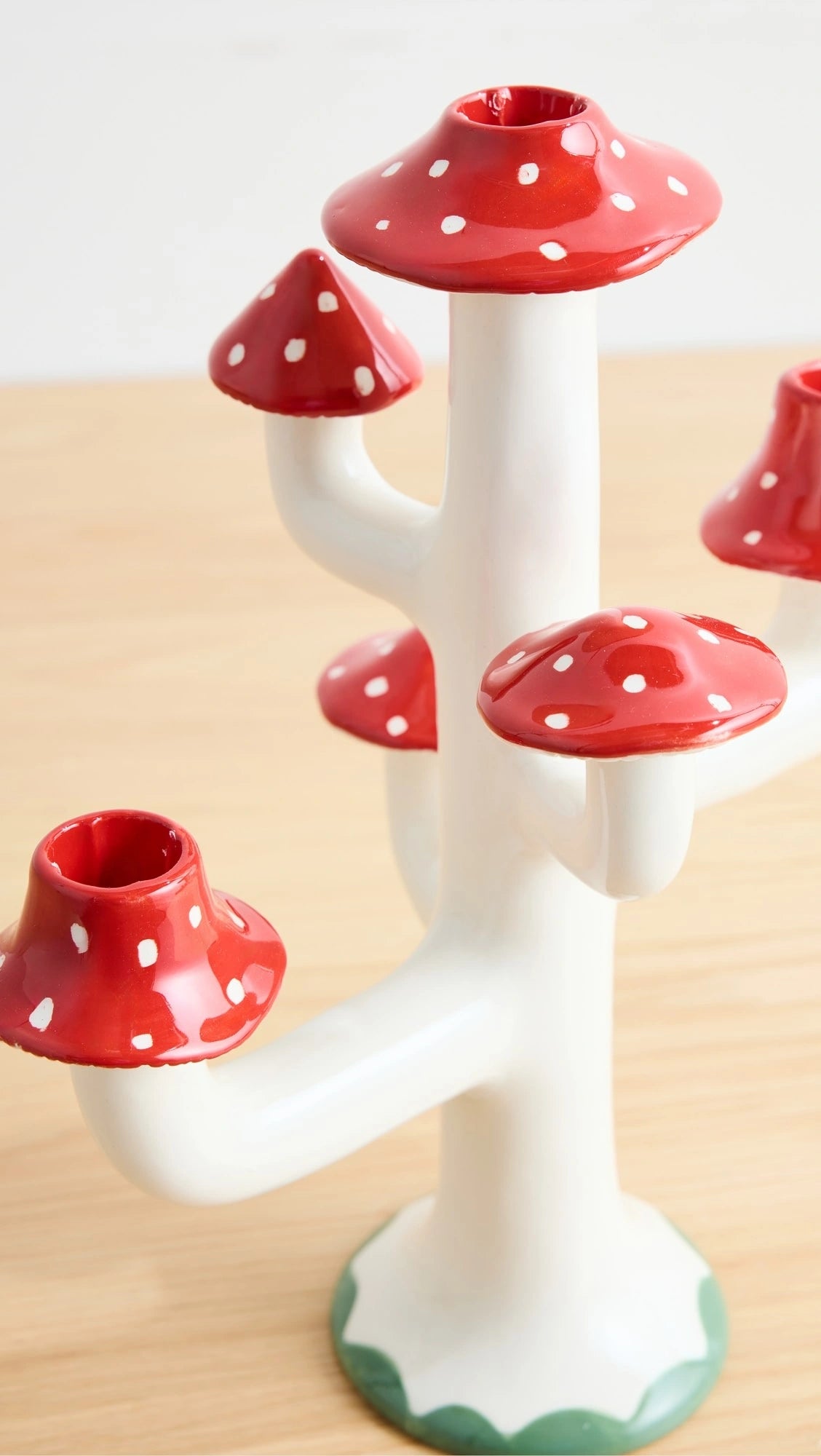Magic Champs Red Candleholder