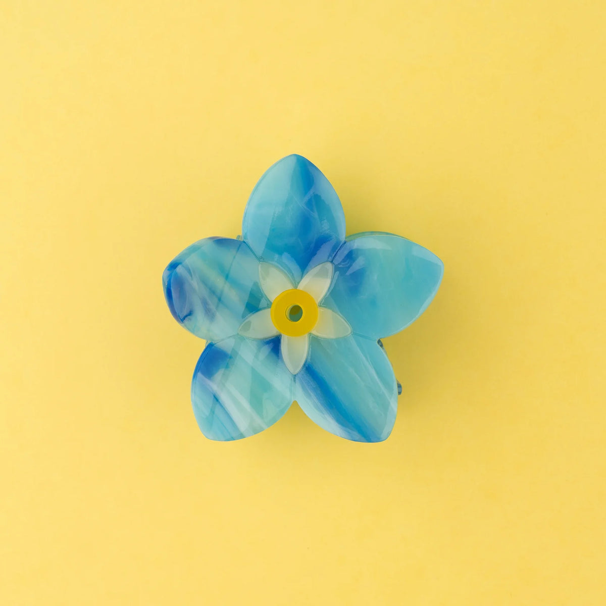 Blue Flower Clip