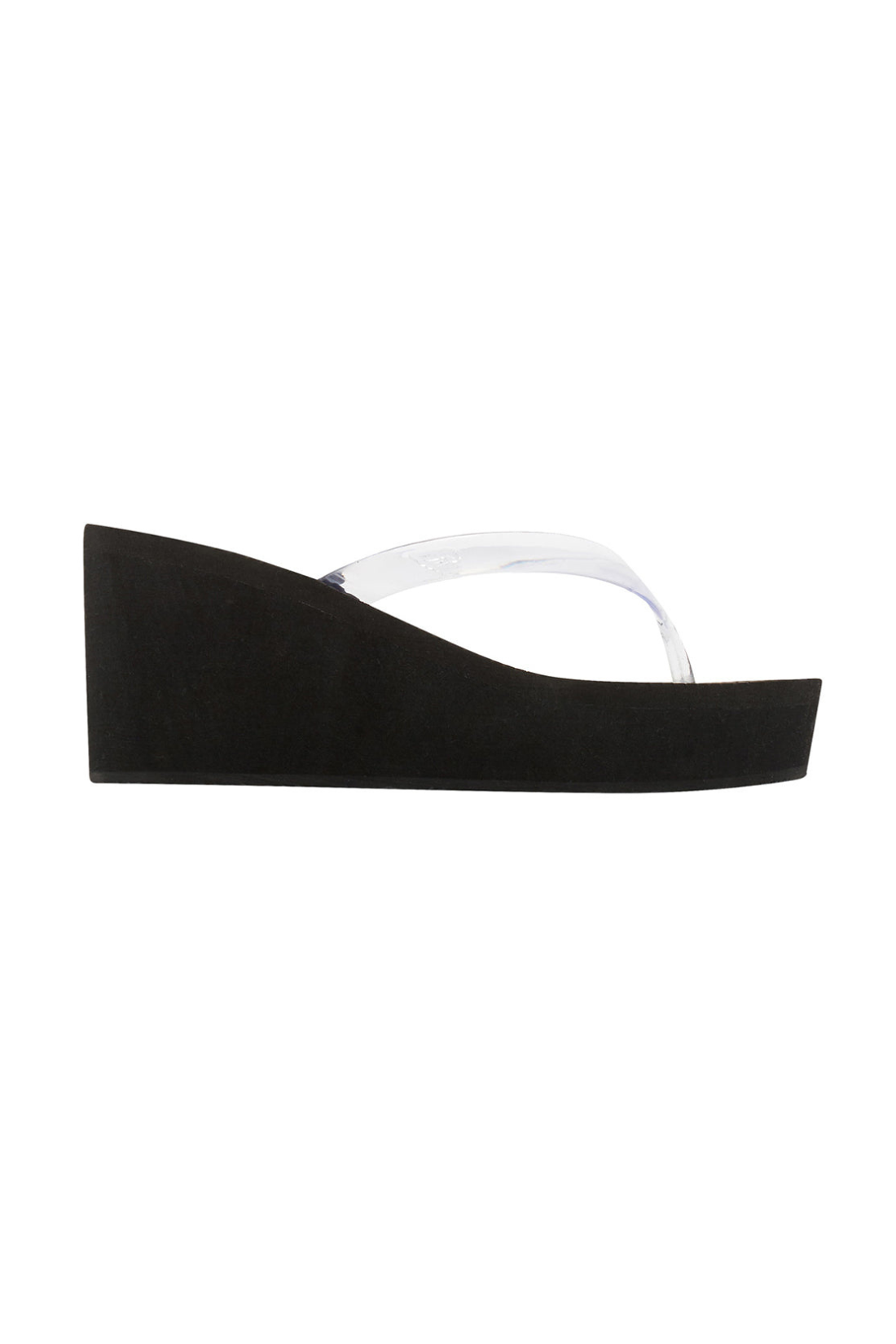 Etheria Clear Jelly Heeled Flip Flop