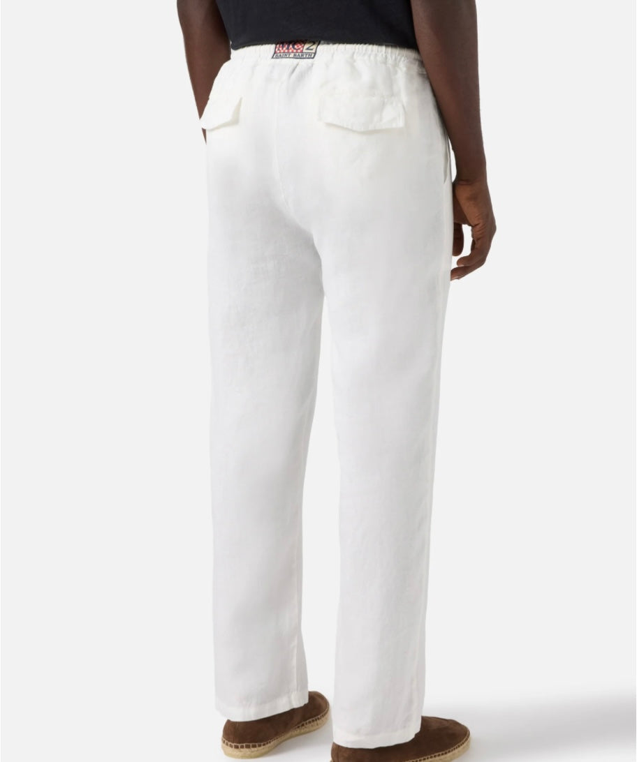 Linen Pants White S