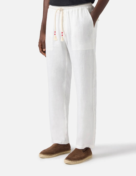Linen Pants White S