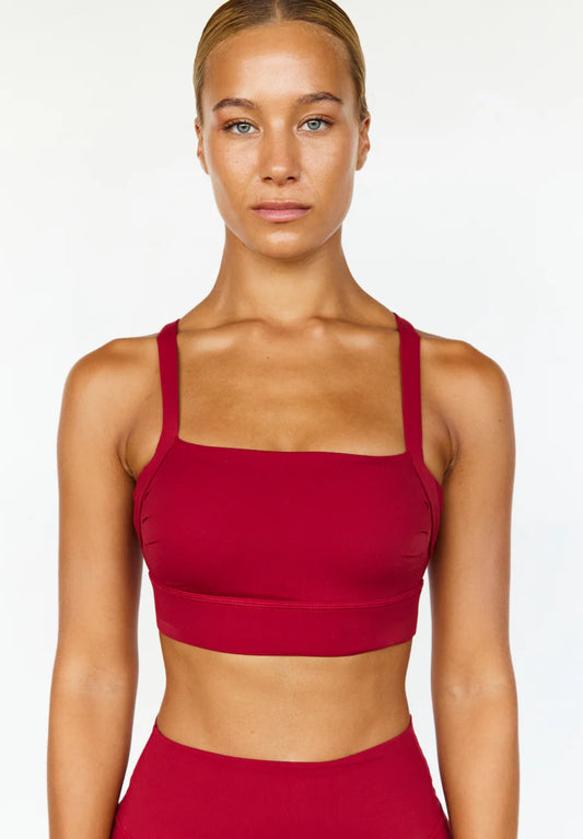 Astoria LUXE BALANCE Signature Sports Bra - Dark Cherry