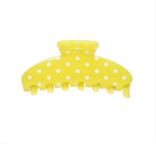 Big Effing Clip in Citrus Polka Dot