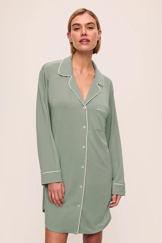 Gisele TENCEL™ Modal Sleepshirt Eucalyptus