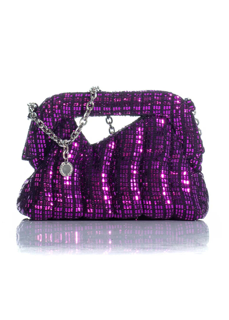Kooreloo The Mini Mediterraneo Clutch Fuchsia