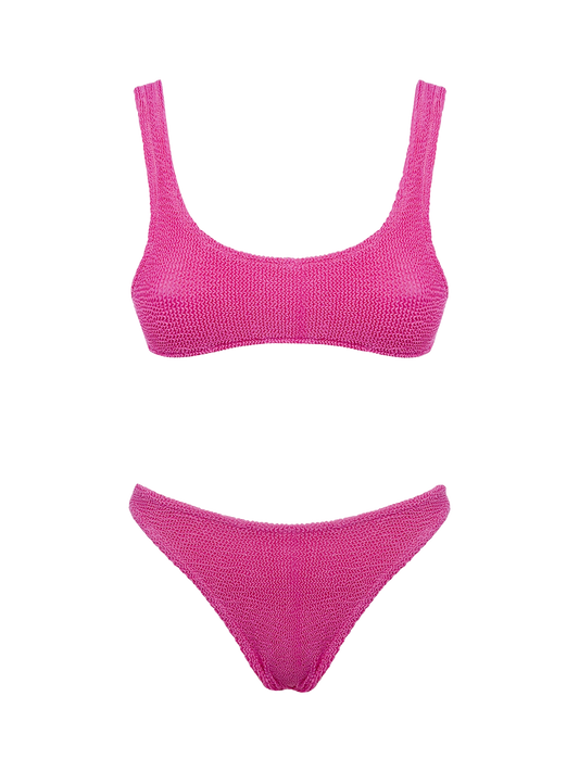 Crinkle 21 Pink Bikini S/M