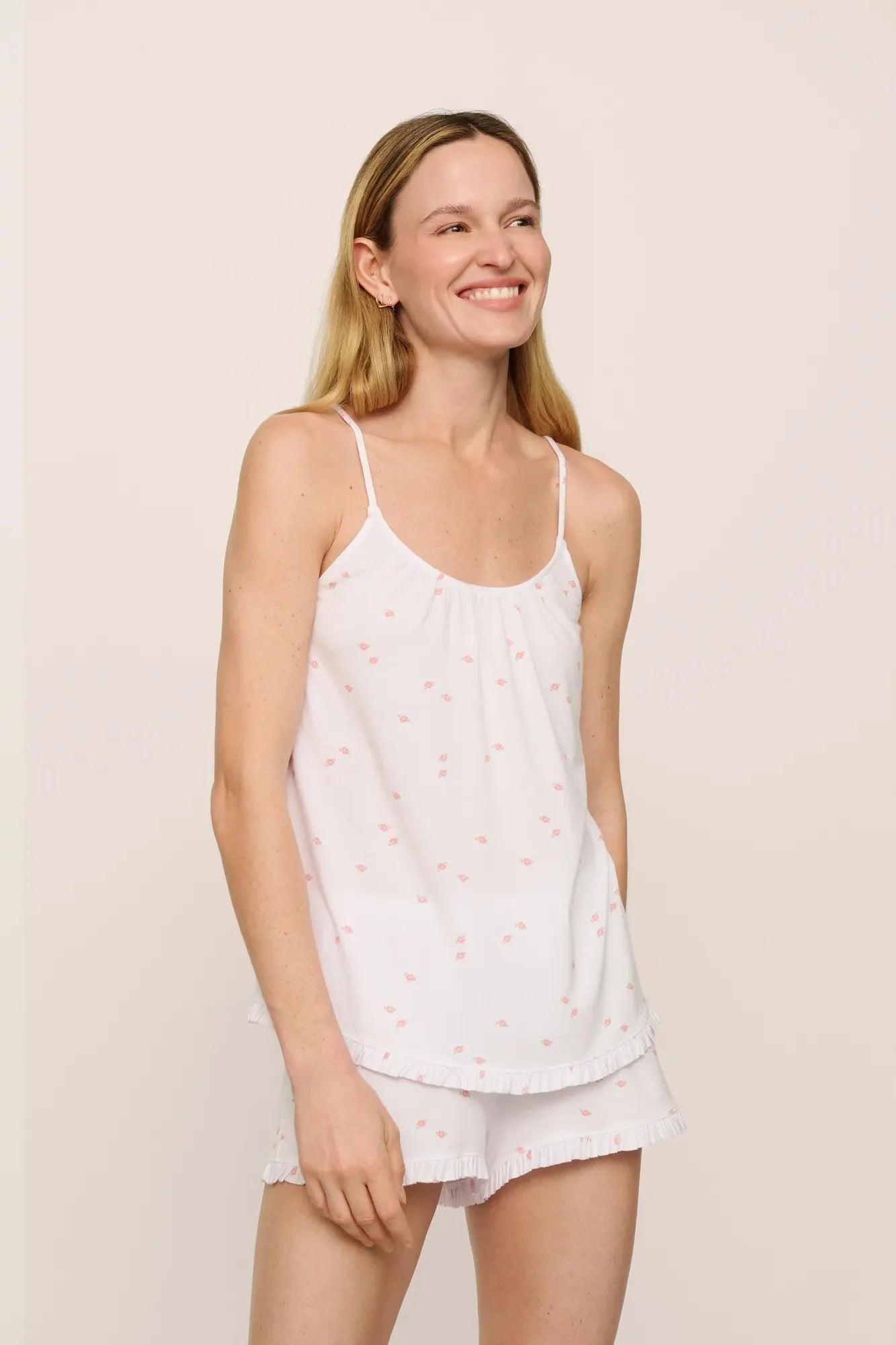 Gisele Printed Cami Short Set Daisy