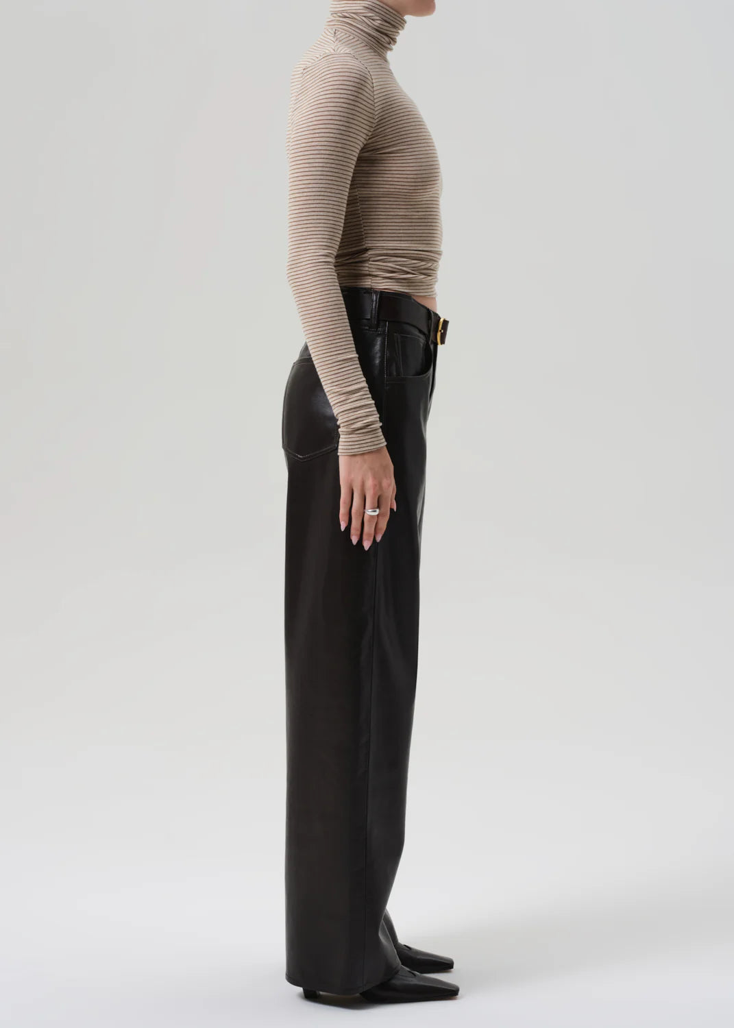 Ayla Baggy Recycled Leather