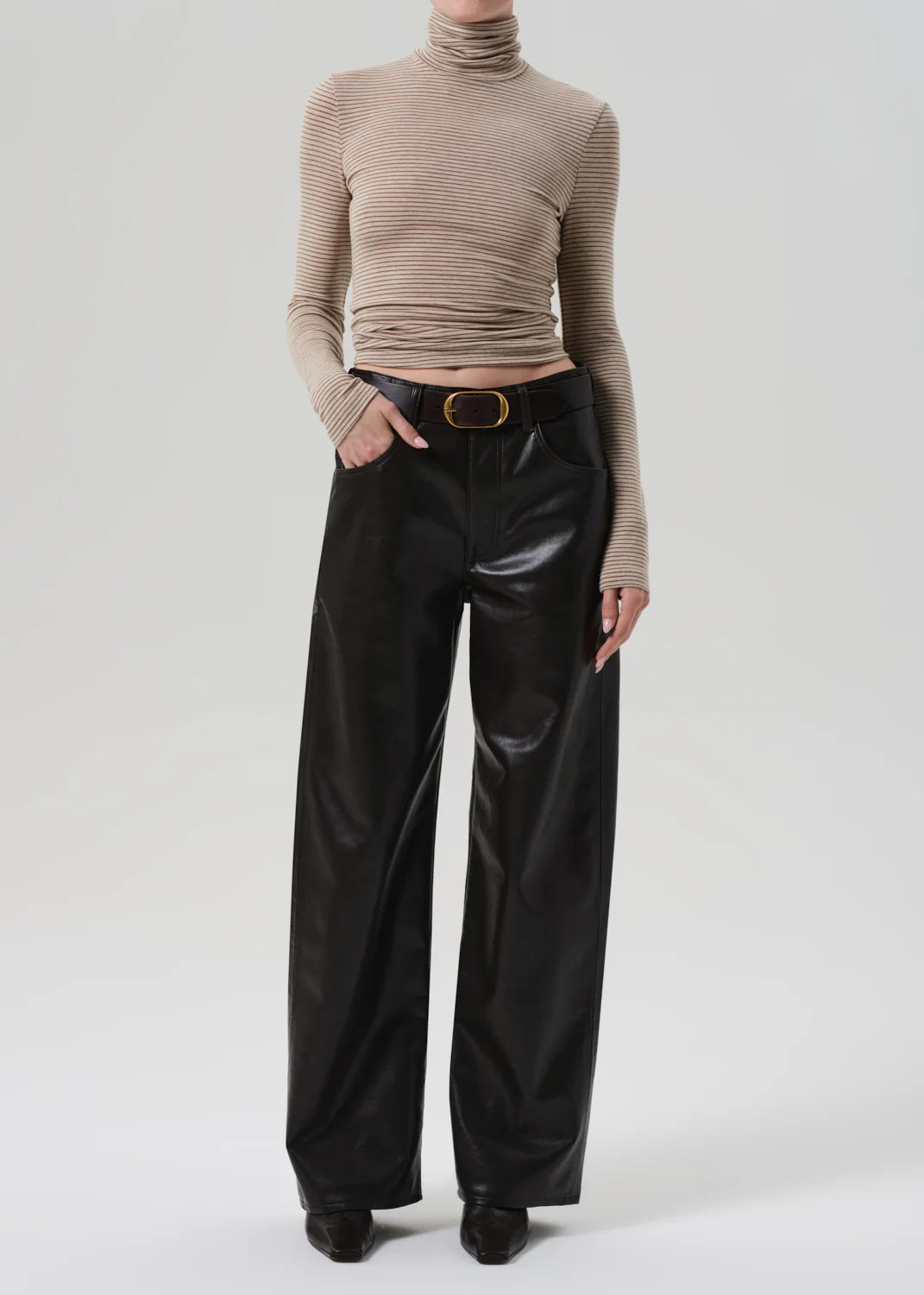 Ayla Baggy Recycled Leather