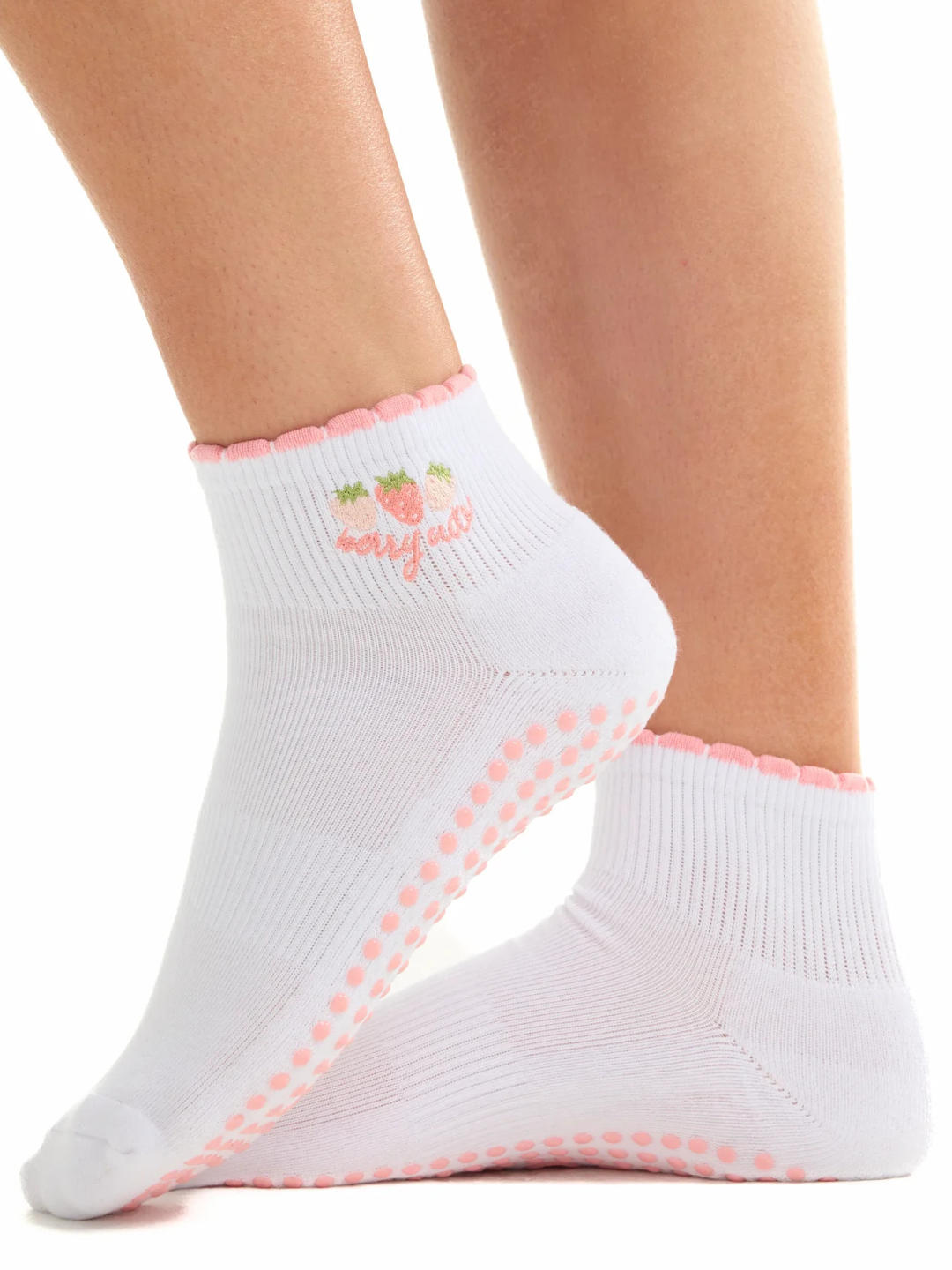 Berry Cute Grip Socks