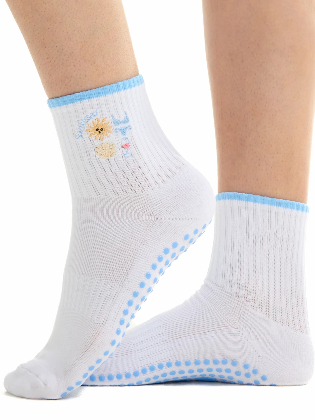 SunKissed Grip Socks
