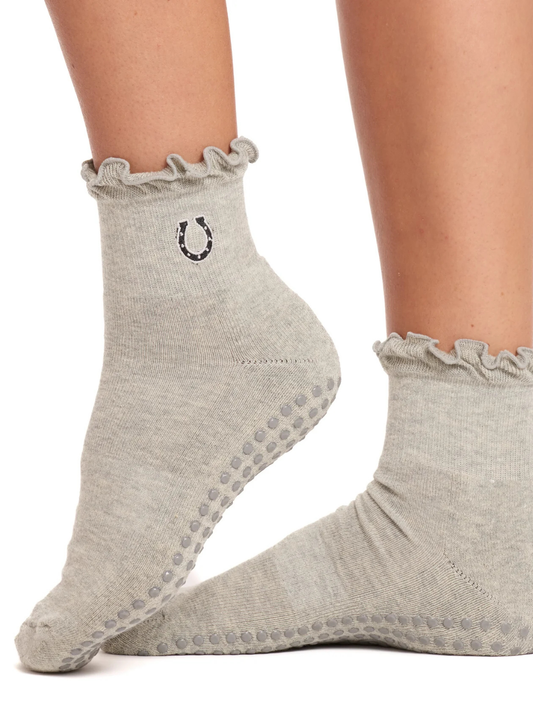 Lucky HorseShoe Grip Socks
