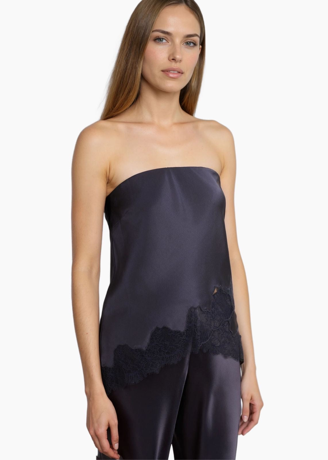 Odessa Strapless Camisole Dark Wash