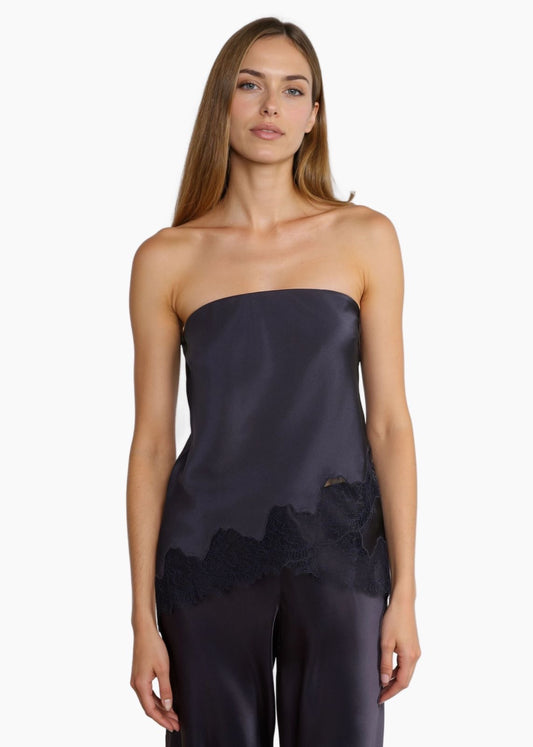 Odessa Strapless Camisole Dark Wash