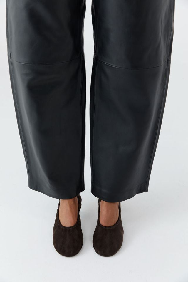 Suede Classic Ballet Heel