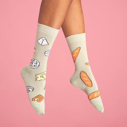Bread & Cheese Socks