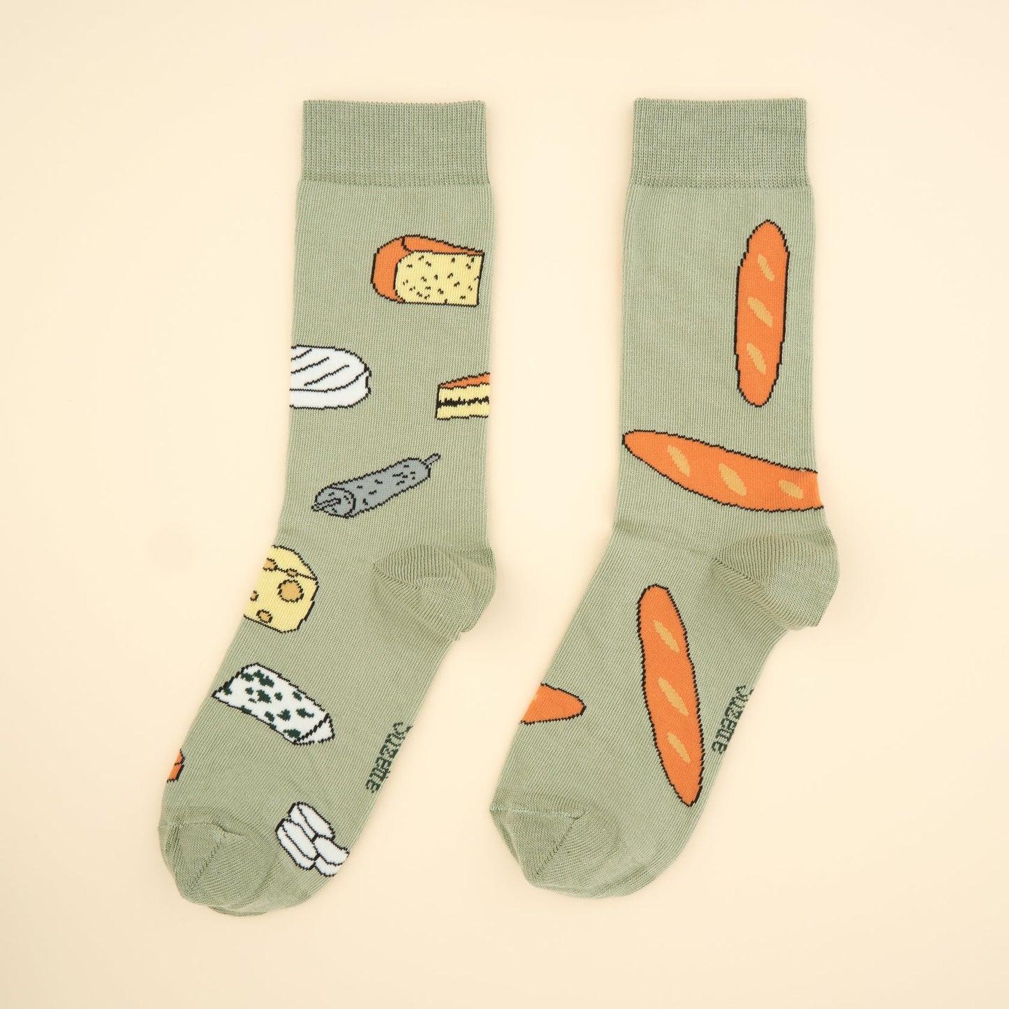 Bread & Cheese Socks