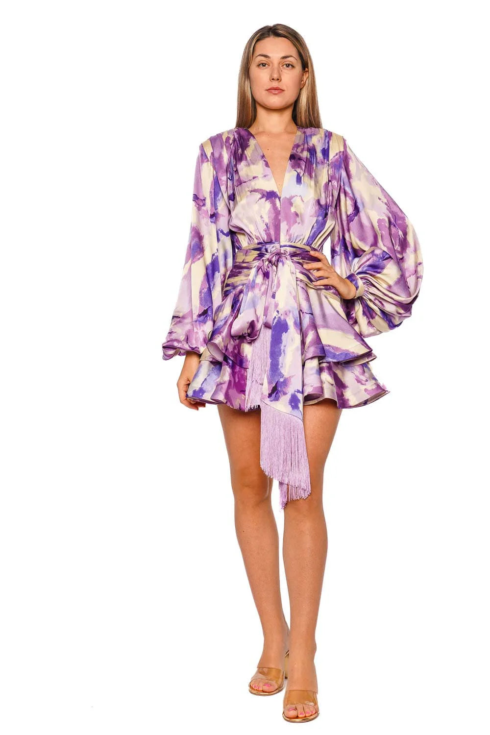 Wisteria Bedouin Coastal Mini Dress