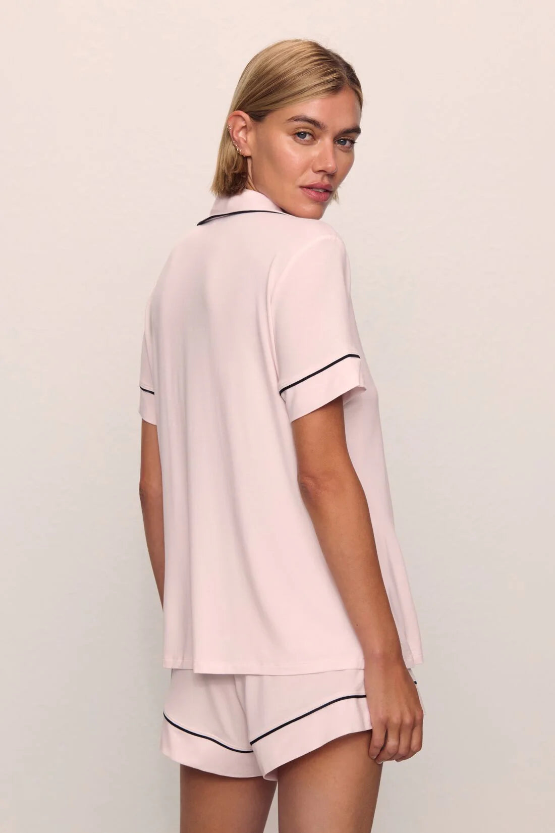 Gisele Relaxed Short PJ Set Sorbet Pink