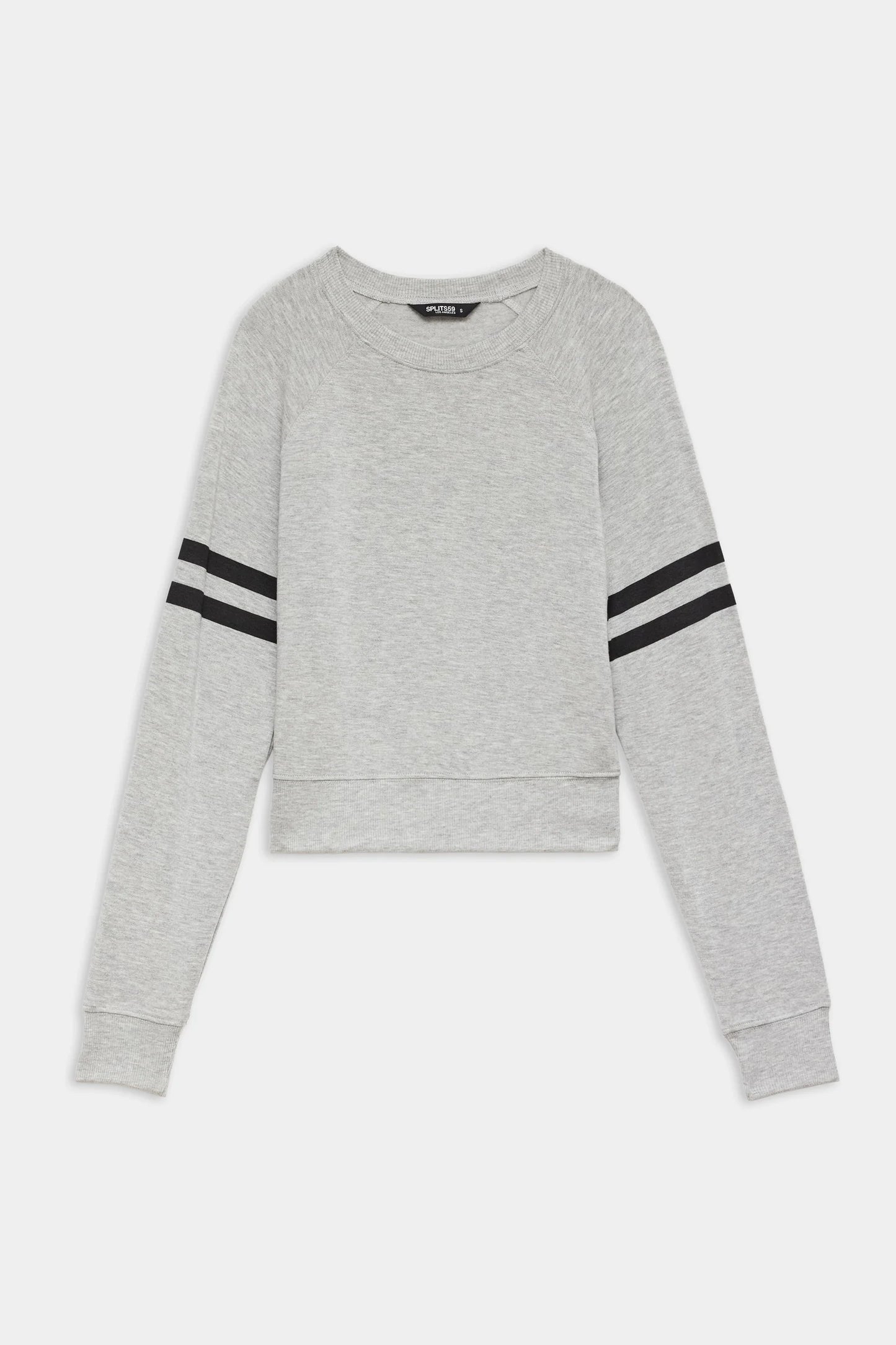 BROOKS STRIPE FLEECE SWEATSHIRT