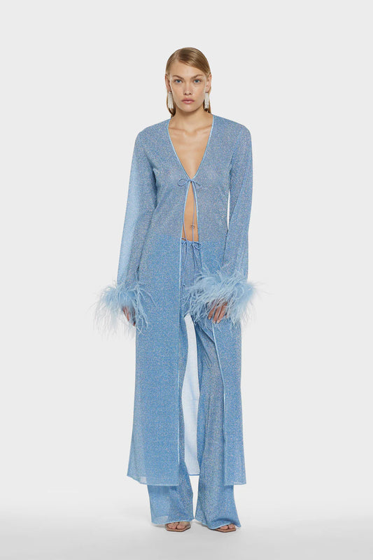 Lumière Plumage Long Kaftan