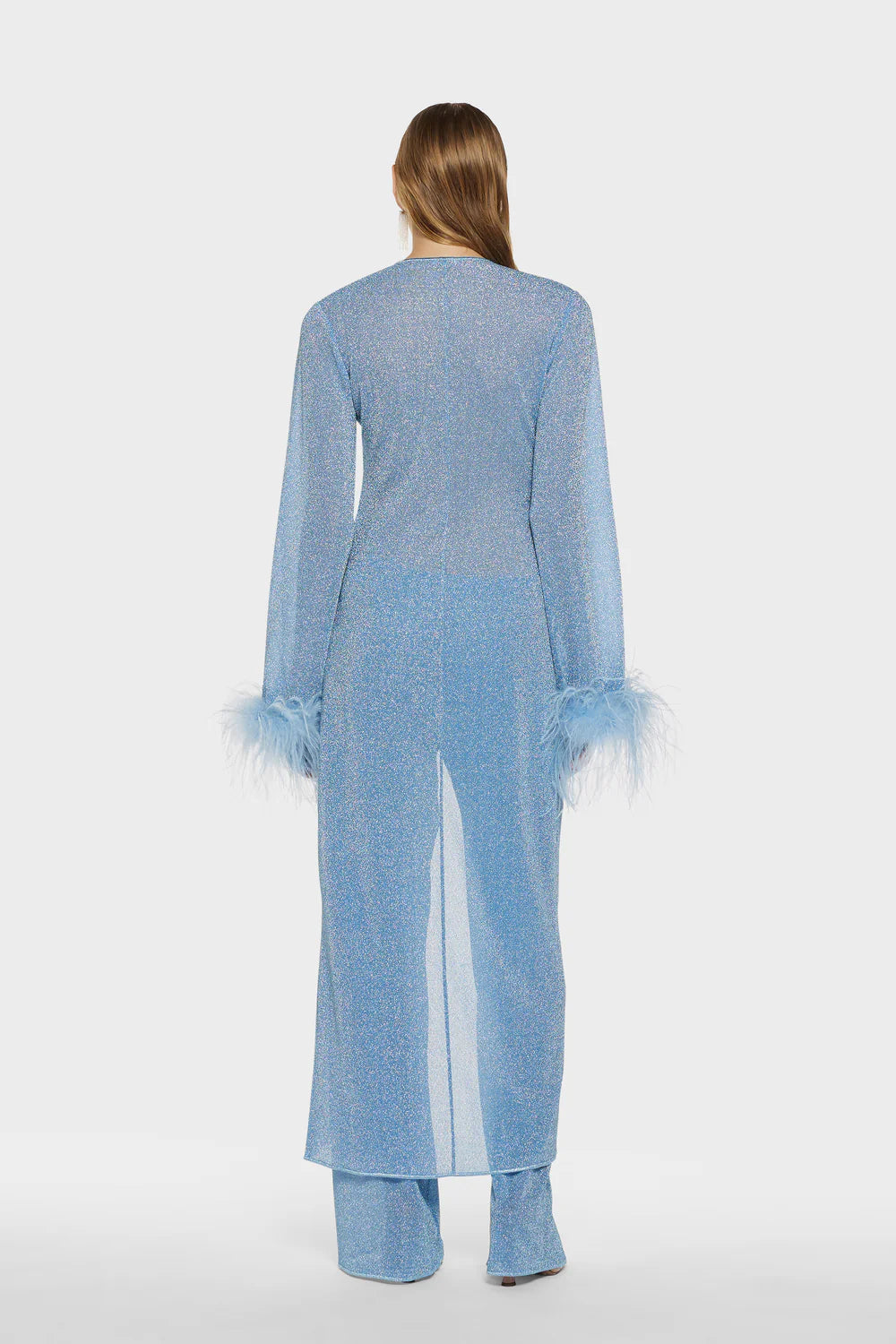Lumière Plumage Long Kaftan