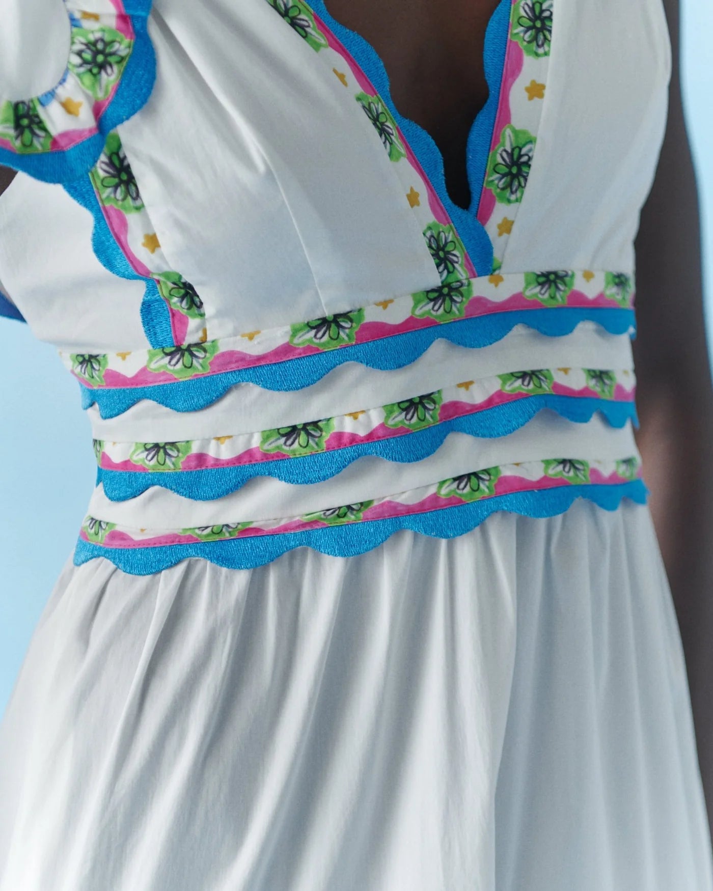 Chelili Dress white